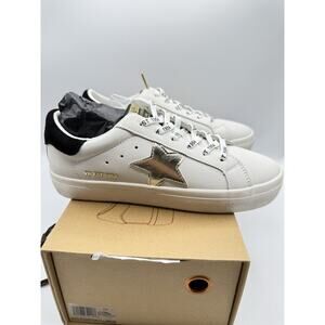NIB Vintage Havana EPIC Size 8.5 GOLD STAR White